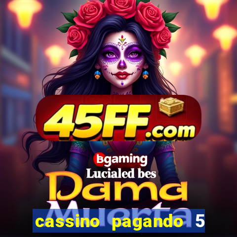 cassino pagando 5 reais no cadastro